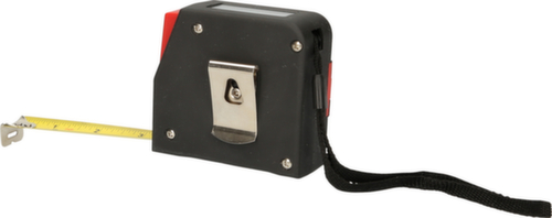 KS Tools Elektrisches Bandmaß mit Feststeller und Gürtelclip