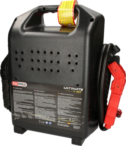 KS Tools 12 V / 24 V Kondensator-Booster - mobiles Starthilfegerät 4700 A / 3700A