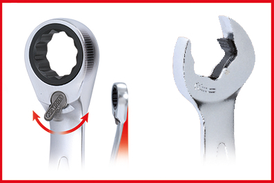 KS Tools DUO GEARplus Ringmaulschlüssel