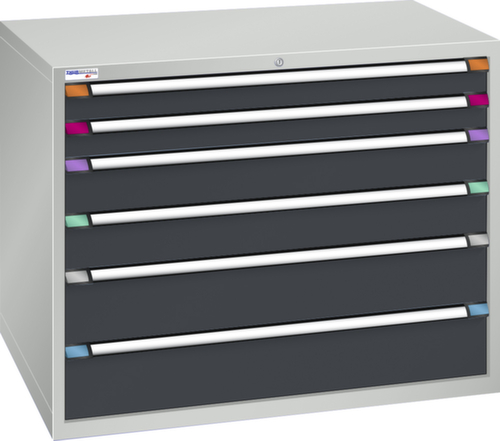 Thurmetall Schubladenschrank mit Breite 1205 mm, 6 Schublade(n)