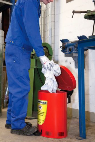 Putzlappen-Entsorgungsbehälter