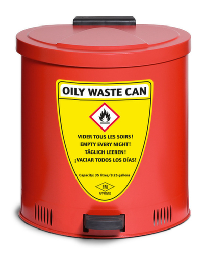 Putzlappen-Entsorgungsbehälter