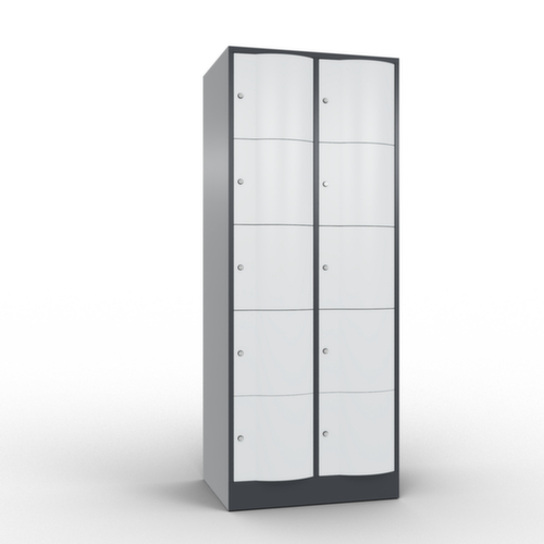 C+P Schließfachschrank Resisto, 10 Fächer