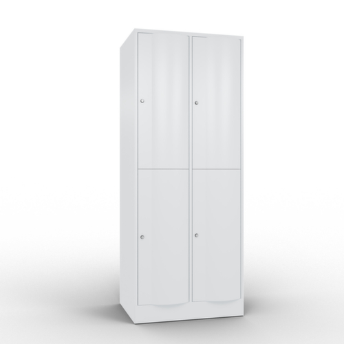 C+P Schließfachschrank Resisto, 4 Fächer