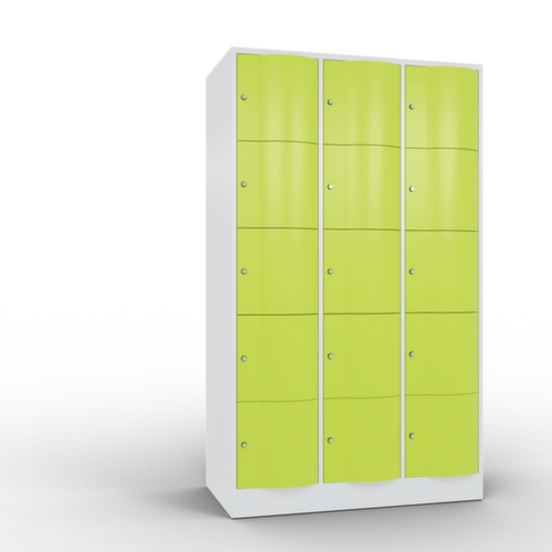 C+P Schließfachschrank Resisto, 15 Fächer