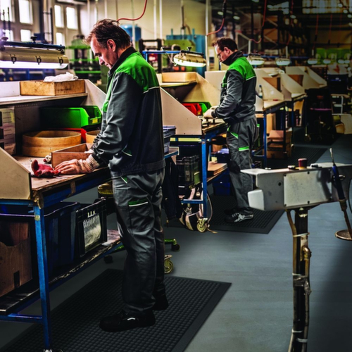 Anti-Ermüdungsmatte Eindhoven mit Luftkammern, Länge x Breite 900 x 600 mm