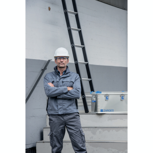 ZARGES Schwerlast-Anlegeleiter Z600, 6 Sprossen