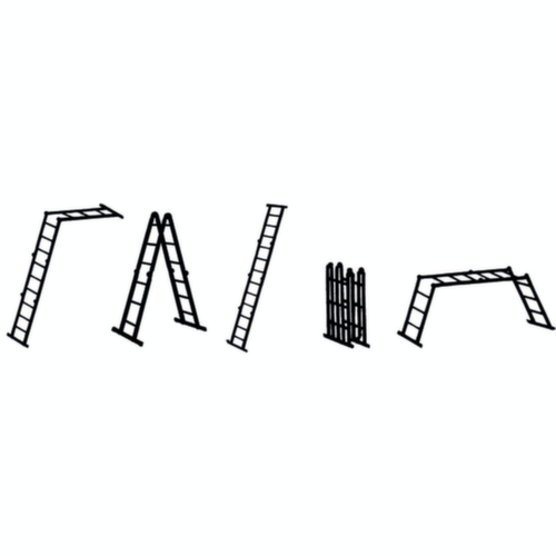 ZARGES Mehrzweck-Klappleiter