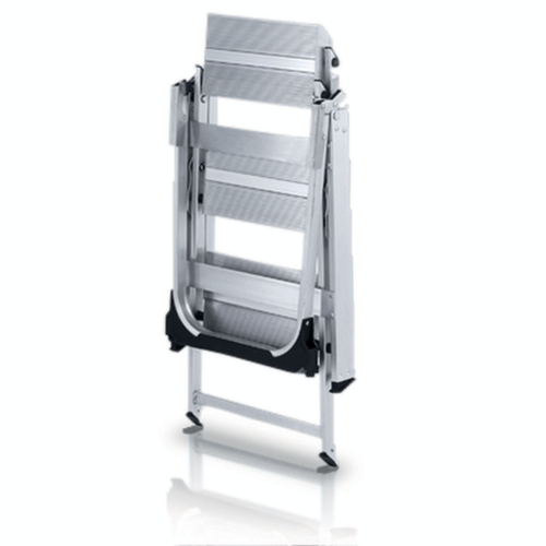 ZARGES Klappbare Sicherheitstreppe Plazastep P aus Leichtmetall