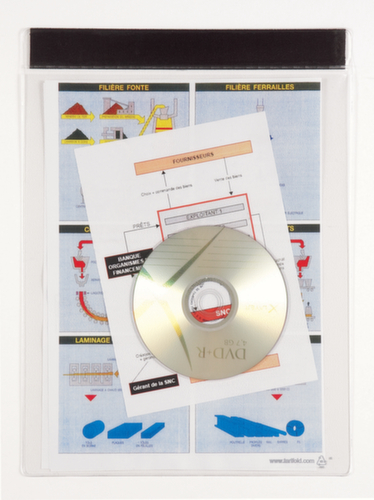 tarifold Magnetische Sichttasche, transparent