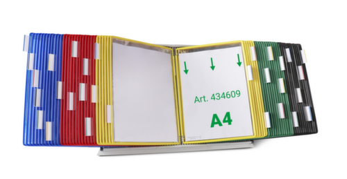 tarifold Sichttafelsystem, mit 60 Sichttafeln in DIN A4