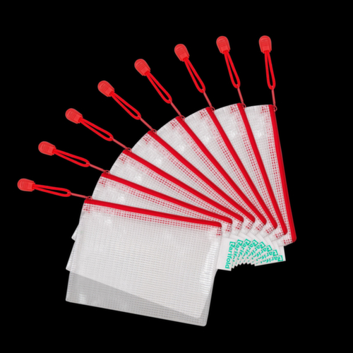 tarifold Reißverschlussbeutel, transparent, DIN A6