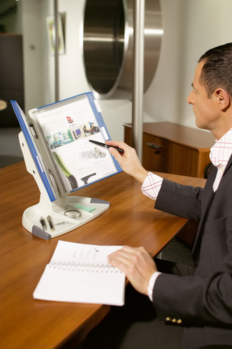 tarifold Tisch-Sichttafelsystem Design, mit 10 Sichttafeln in DIN A4