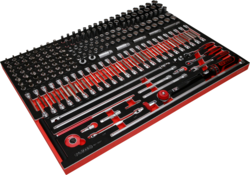 KS Tools 3/8" Steckschlüssel-Satz in Schaumstoffeinlage