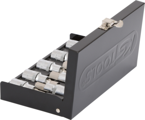 KS Tools 1/2" CHROMEplus Bit-Stecknuss-Satz Innensechskant