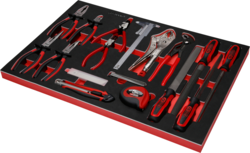 KS Tools Performanceplus Werkstattwagen-Satz P15 mit 397 Werkzeugen für 7 Schubladen