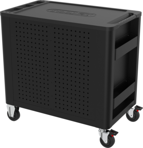 KS Tools PERFORMANCEplus P20 SCHWARZ/ROT Werkstattwagen mit 8 Schubladen