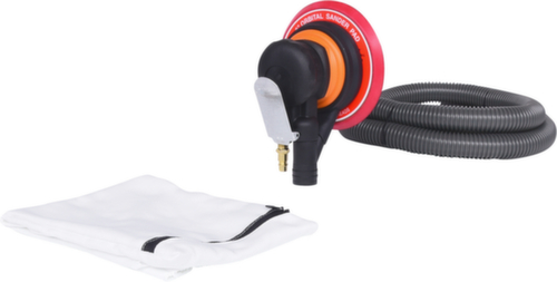 KS Tools Feinschliff-Druckluft-Excenterschleifer mit Staubabsaugung