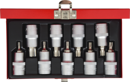 KS Tools 1/2" Bit-Stecknuss-Satz Torx