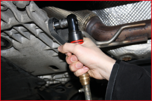 KS Tools 1/2" SlimPOWER Mini-Druckluft-Umschaltratsche 30Nm