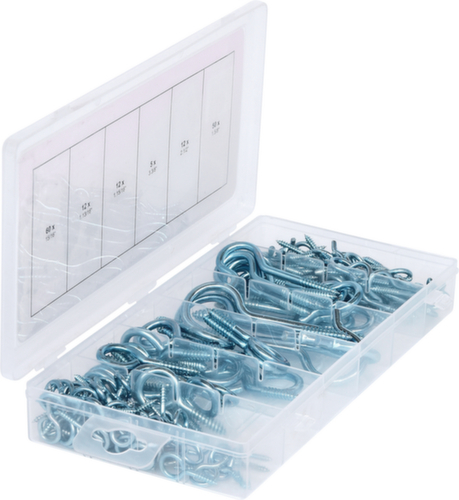 KS Tools Sortiment Haken- und Ösenschrauben