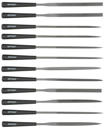 KS Tools Nadelfeilen-Satz mit Kunststoffheft