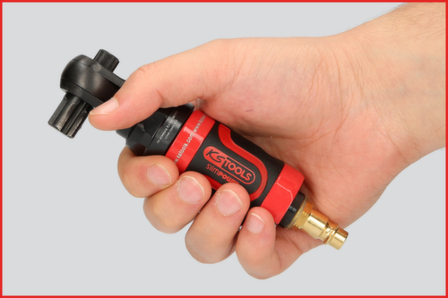 KS Tools 1/2" SlimPOWER Mini-Druckluft-Umschaltratsche 30Nm
