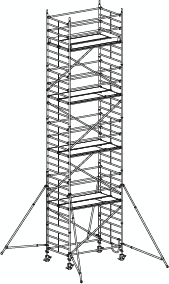 Hymer Fahrgerüst 8773 mit Auslegern