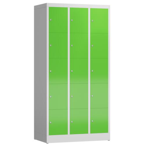 Schließfachschrank ClassiX, 15 Fächer
