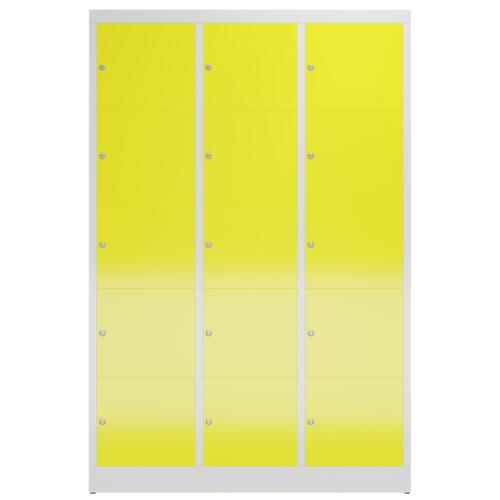 Schließfachschrank ClassiX, 15 Fächer