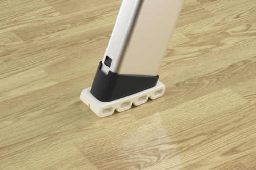 Hailo Wechselfuß-Set EasyClix Living für Stufenstehleiter