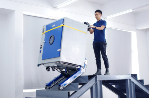 Elektrischer Schwerlast-Treppensteiger, Traglast 420 kg, Schaufelbreite 560 mm