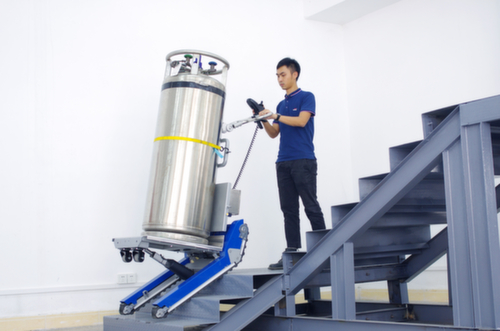 Elektrischer Schwerlast-Treppensteiger, Traglast 420 kg, Schaufelbreite 560 mm