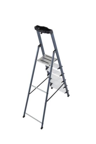 Krause Stufenstehleiter MONTO® Securo®, 6 rutschhemmend profilierte Stufen