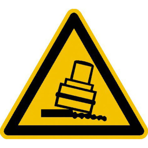 Warnschild SafetyMarking® vor Kippgefahr
