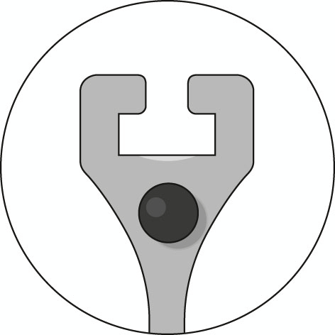 GEDORE 1.04/HP3A-B Universal-Abzieher