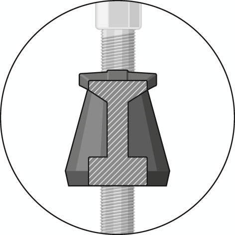 GEDORE 1.04/HP2A Universal-Abzieher