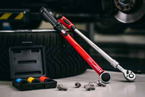 GEDORE R60010027 2K-Teleskopknarre Links/Rechts 1/2" 460-600 mm