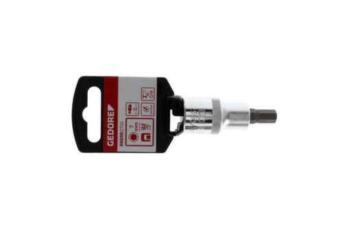 GEDORE R62550710 Schraubendraubereinsatz 1/2" 7 mm Länge 55 mm