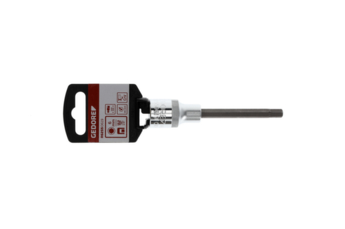 GEDORE RED R62550619 Schraubendraubereinsatz 1/2" 6 mm Länge 100 mm