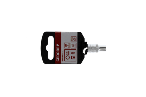 GEDORE R41005503 Steckschlüsseleinsatz 1/4" 6-kant 5.5 mm Länge 25 mm