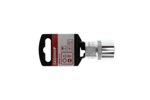 GEDORE R61002006 Steckschlüsseleinsatz 1/2" 6-kant 20 mm Länge 38 mm