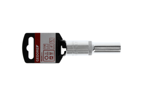GEDORE R61001114 Steckschlüsseleinsatz 1/2" 6-kant 11 mm Länge 77 mm