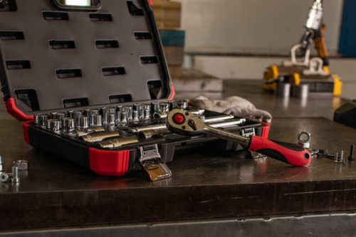 GEDORE R69003024 Steckschlüssel-Satz 1/2" 10-32mm 24-teilig