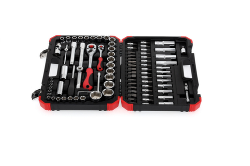 GEDORE R46003094 Steckschlüssel-Satz 1/4"+1/2" 94-teilig