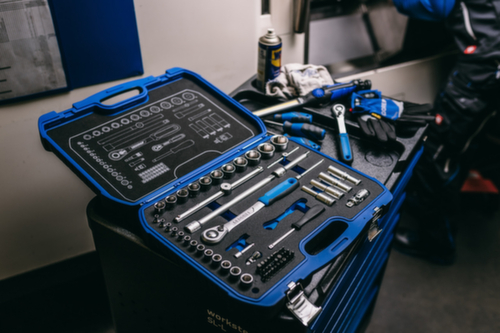 GEDORE 19 BMC 20 Steckschlüssel-Satz 1/4"+1/2"