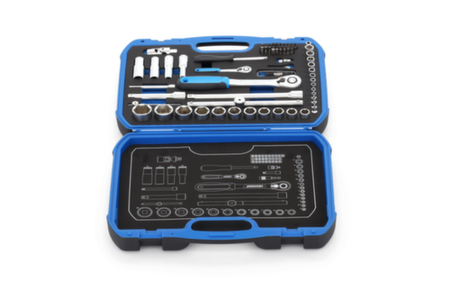 GEDORE 19 BMC 20 Steckschlüssel-Satz 1/4"+1/2"