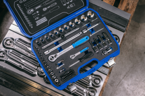 GEDORE 19 BMC 20 Steckschlüssel-Satz 1/4"+1/2"