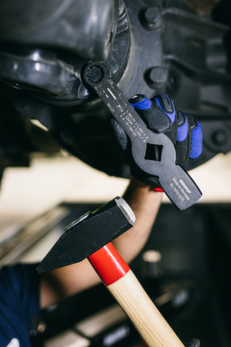 GEDORE 600 H-600 Schlosserhammer ROTBAND-PLUS mit Hickorystiel