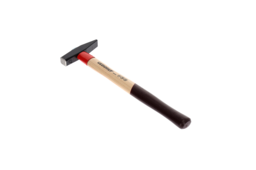 GEDORE 600 H-100 Schlosserhammer ROTBAND-PLUS mit Hickorystiel
